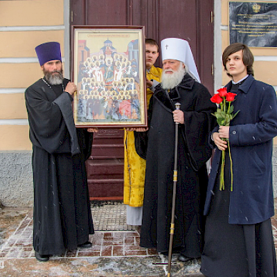 Престольный праздник в храме Трех святителей