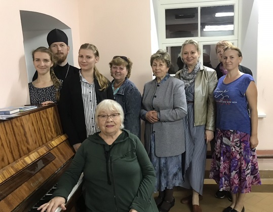 Занятия церковным пением