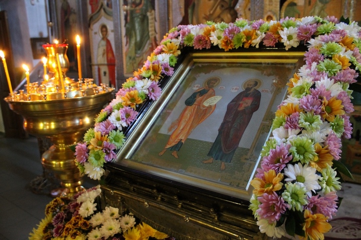 Праздник свв. первоверховных апостолов Петра и Павла. 2012 год.