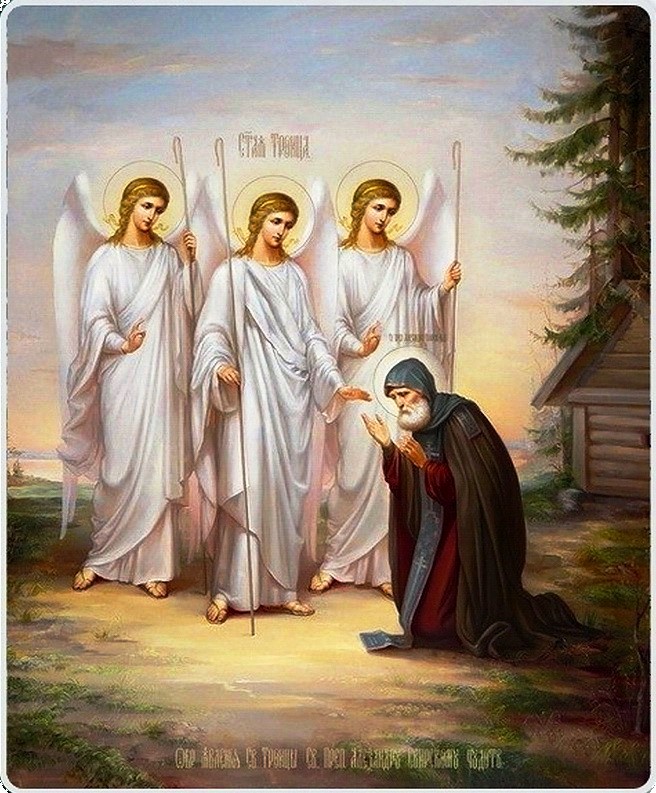 Преподобный Александр Свирский, игумен