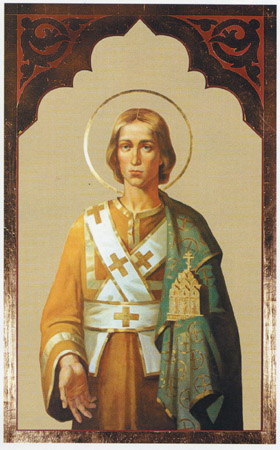 Священномученик Анастасий Печерский, диакон, в Ближних (Антониевых) пещерах