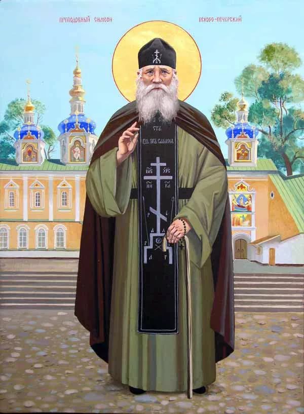 Преподобный Симеон (Желнин), Псково-Печерский