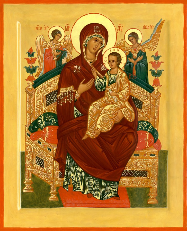 Икона Божией Матери "Всецарица"