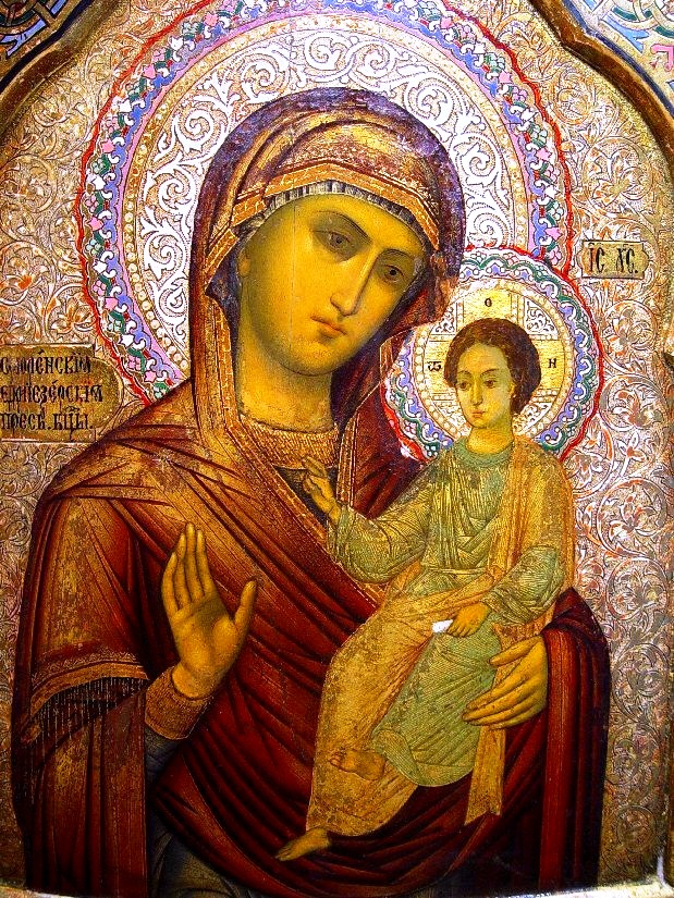 Икона Божией Матери "Одигитрия" Седмиезерная (Седмиезерская)
