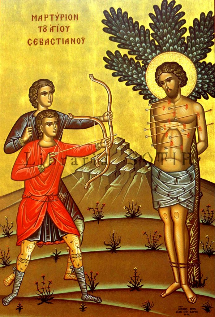 Мученик Севастиан Медиоланский, Римский