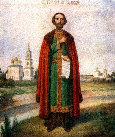 Мученик Роман Олегович Рязанский, благоверный князь