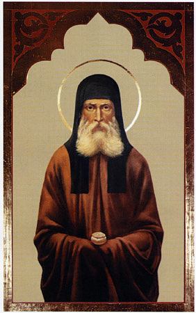 Преподобный Никодим Печерский, просфорник, в Ближних (Антониевых) пещерах