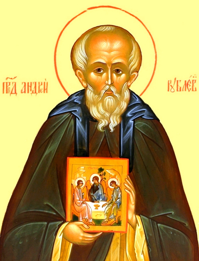 Преподобный Андрей Рублев, иконописец
