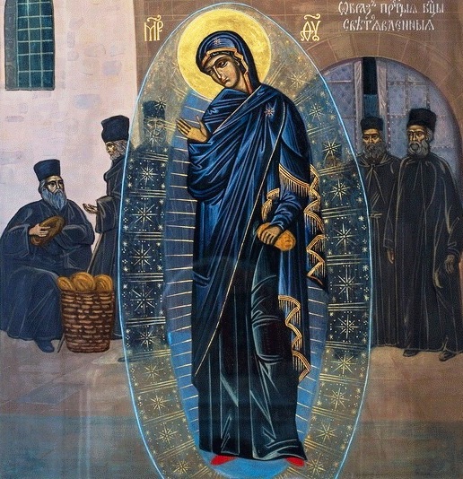 Икона Божией Матери "Светописанная" (Светописанный образ) (1903).