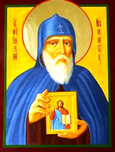 Преподобный Григорий Печерский, иконописец