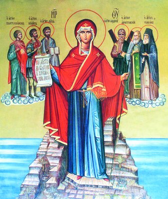 Икона Божией Матери "Экономисса" ("Игумения горы Афонской")