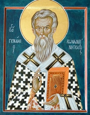 Святитель Геннадий, Патриарх Цареградский