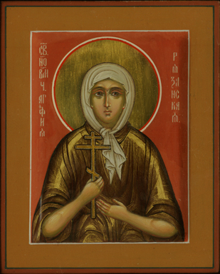 Преподобномученица Агафия (Крапивникова), послушница