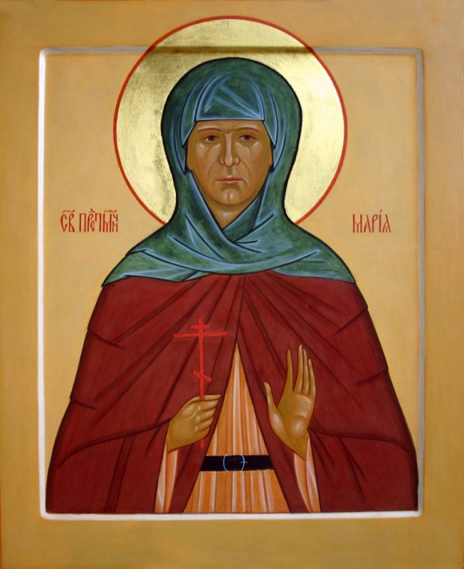 Преподобномученица Мария (Грошева), послушница