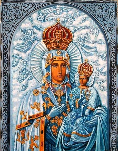 Икона Божией Матери "Одигитрия" Супрасльская
