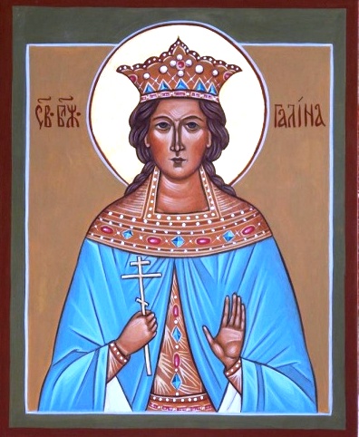 Праведная Галина, дочь царя Римского Севера