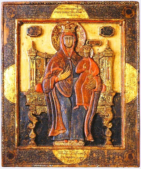 Испанская икона Божией Матери